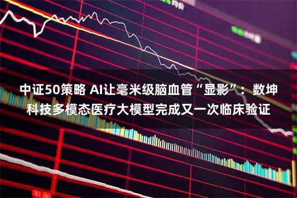 中证50策略 AI让毫米级脑血管“显影”：数坤科技多模态医疗大模型完成又一次临床验证